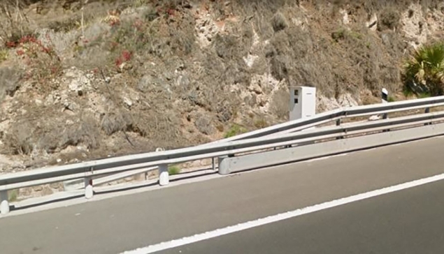 Deze flitspaal schrijft meer boetes uit dan welke andere dan ook op de Canarische Eilanden